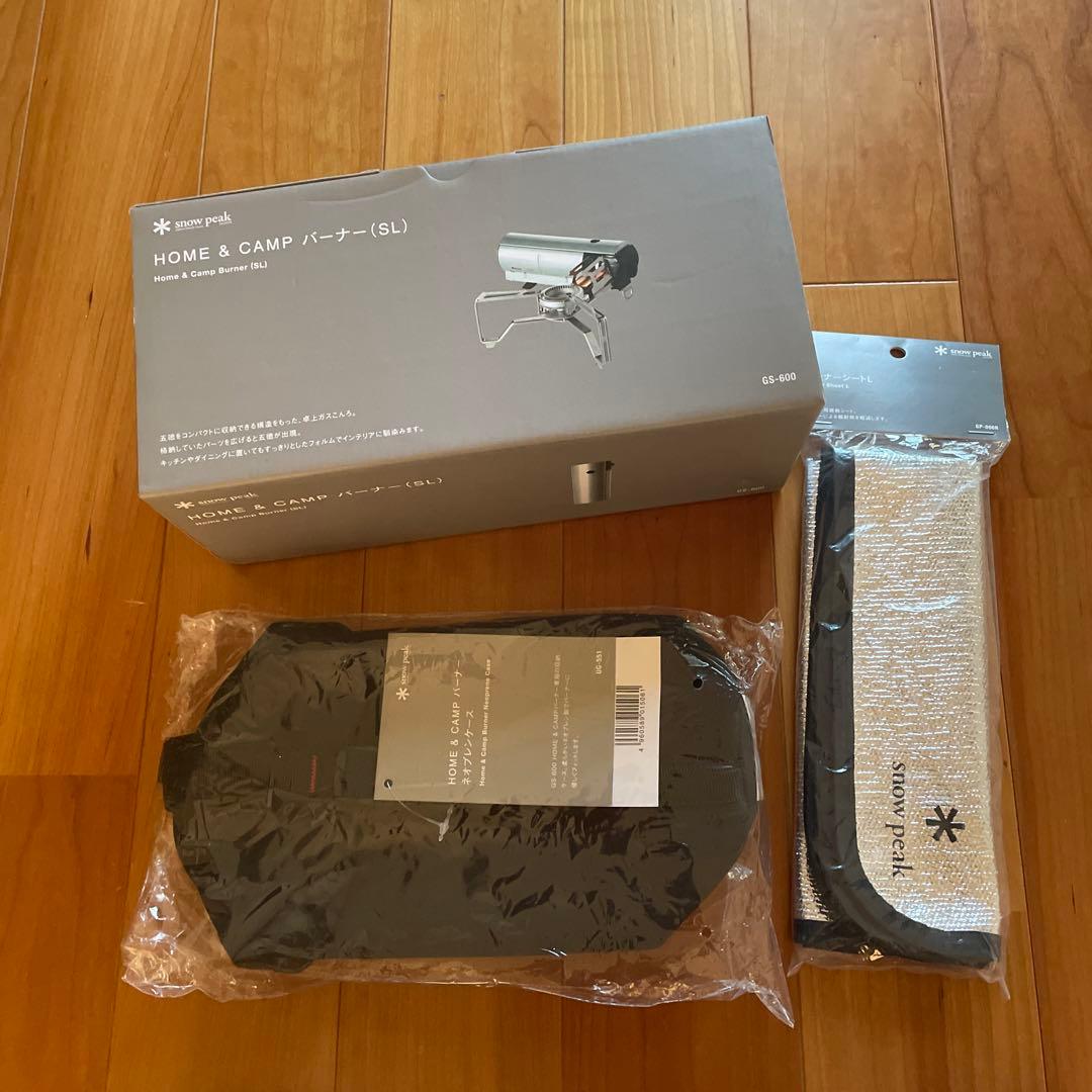 スノーピーク ＆CAMP バーナー　3点セット