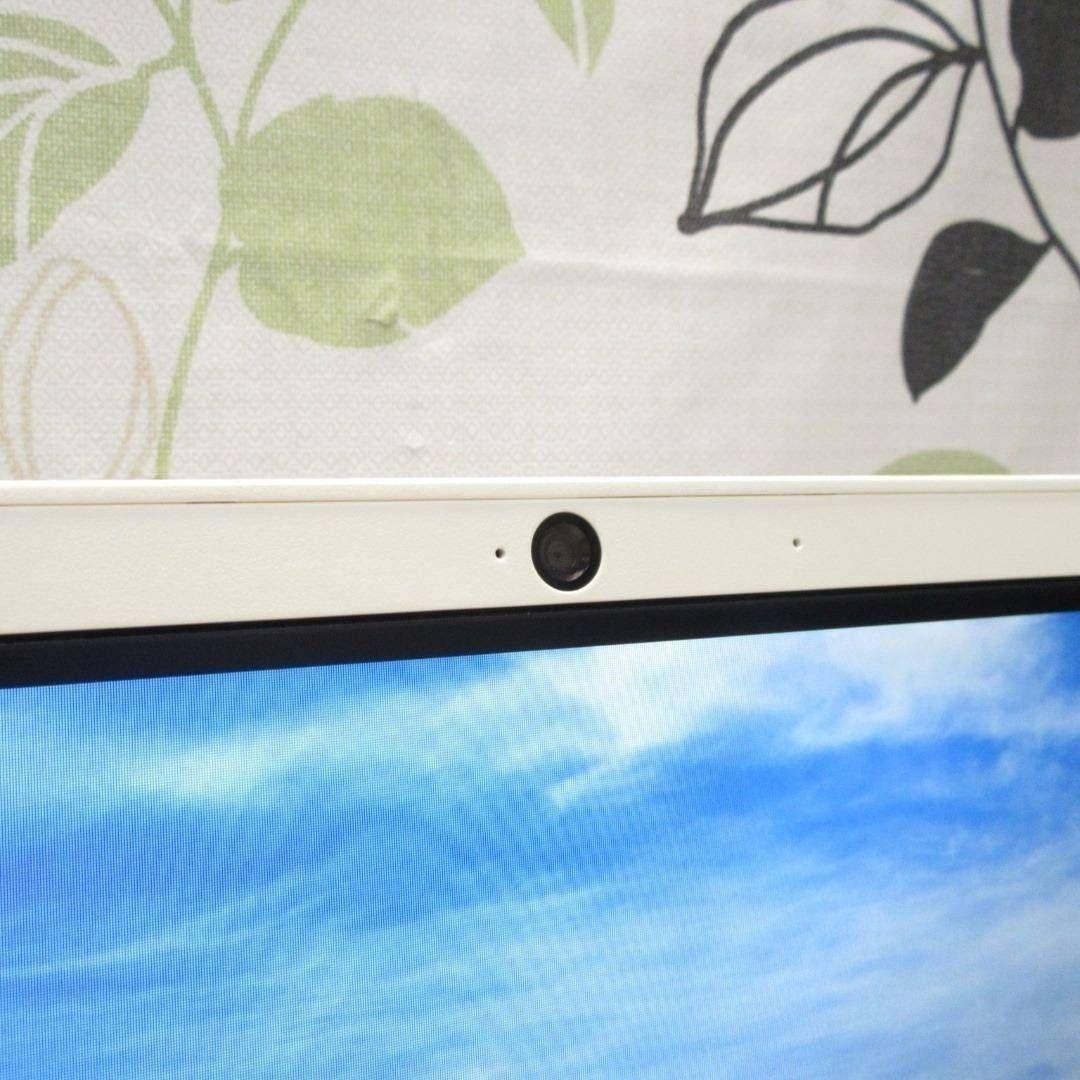 人気の白！Win11公式対応CPU/メ8G/SSD+HDD/DVD/カメラ/無線