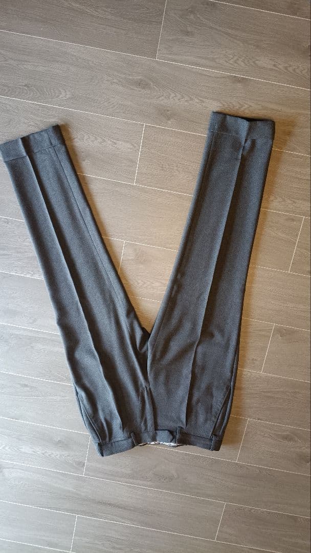 鎌倉シャツ スラックス イタリア製 46 美品