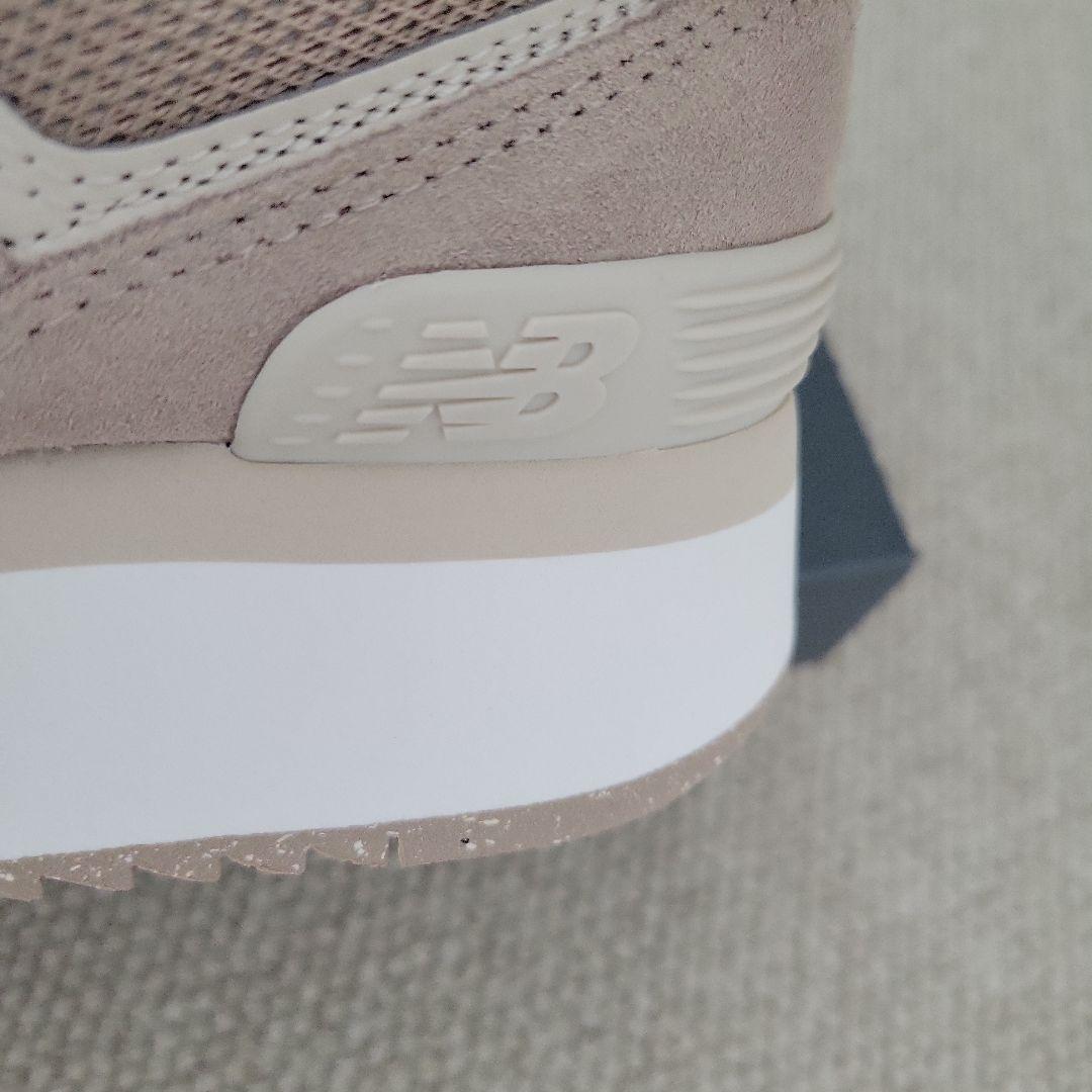 ★New Balance 574 ベージュ スニーカー23.5 新品.未使用