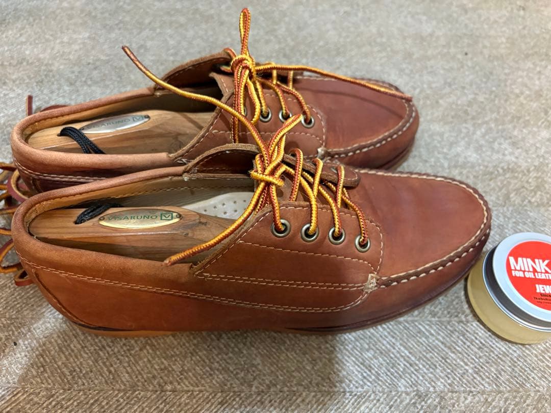 llbean メンズ シグネチャー・ジャックマン・ブルーチャー・モック　完売品