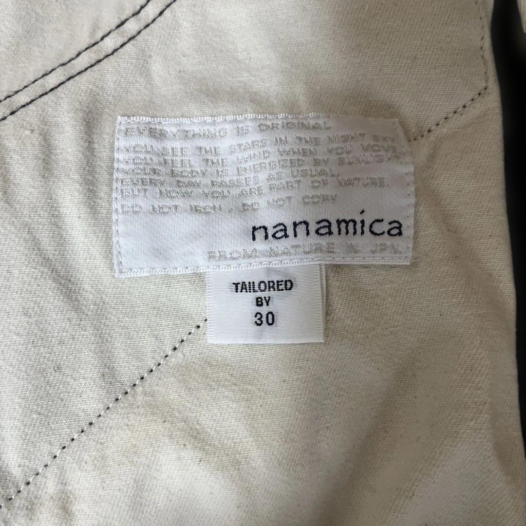 2025年製 ナナミカ　カーゴパンツ ブラック　ノースフェイスパープルレーベル