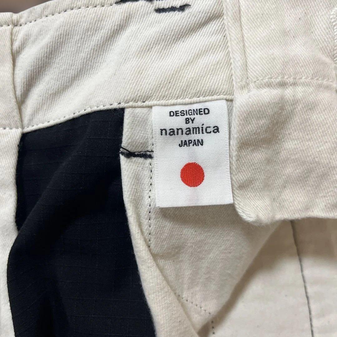 2025年製 ナナミカ　カーゴパンツ ブラック　ノースフェイスパープルレーベル