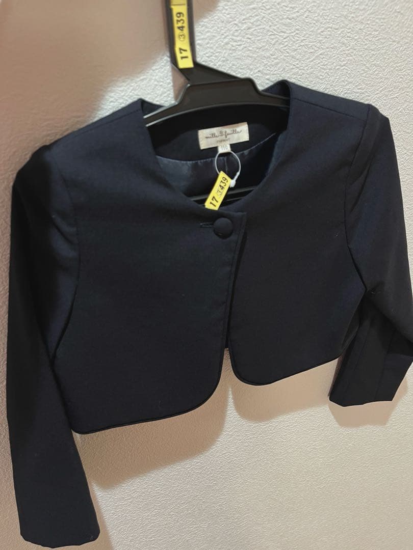 お受験 ワンピース、ジャケット 110