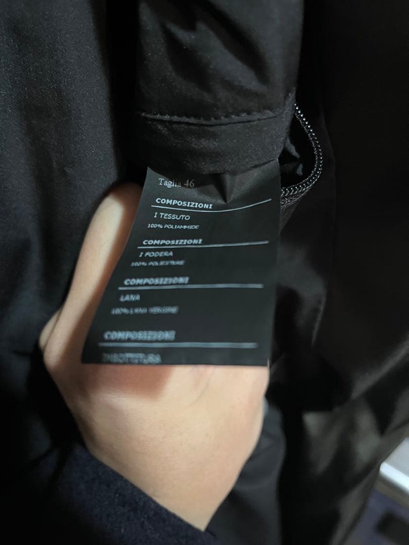 hevo イーヴォ フード付き　コート　ナイロン　カーキ　オリーブ