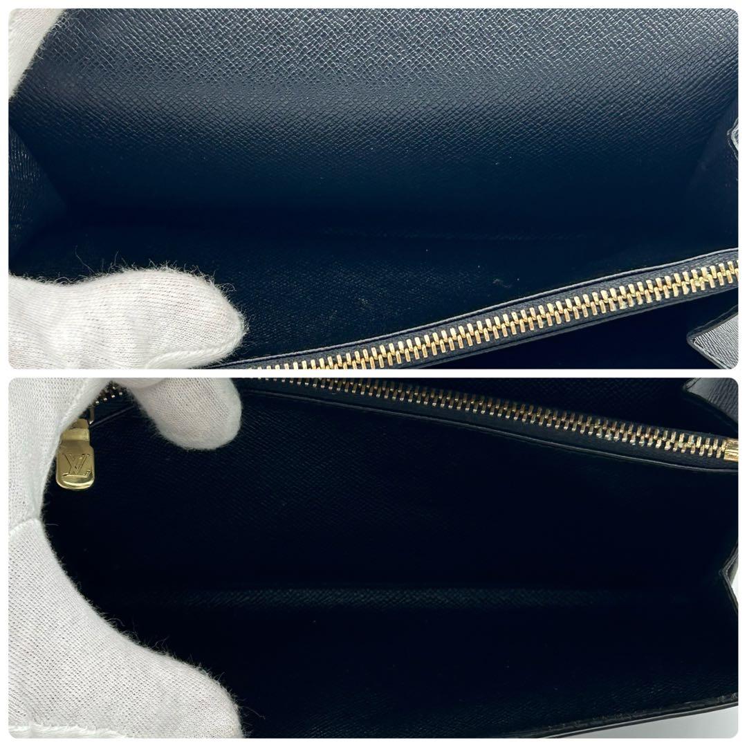 ルイ ヴィトン エピ ポシェット ポルトモネ クレディ ノワール 黒 長財布