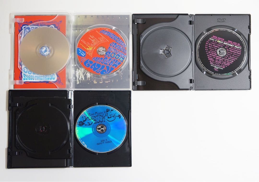 愛内里菜　LIVE DVD10枚セットと当時の配布物セット　廃盤