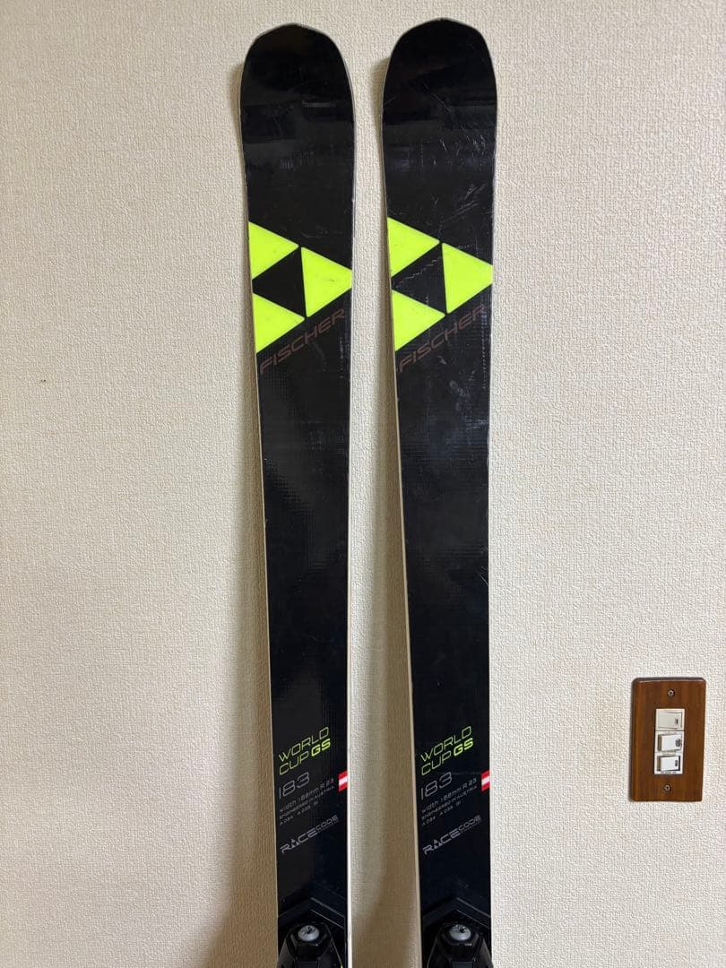 FISCHER フィッシャー WC GS スキー183cm 板 2020