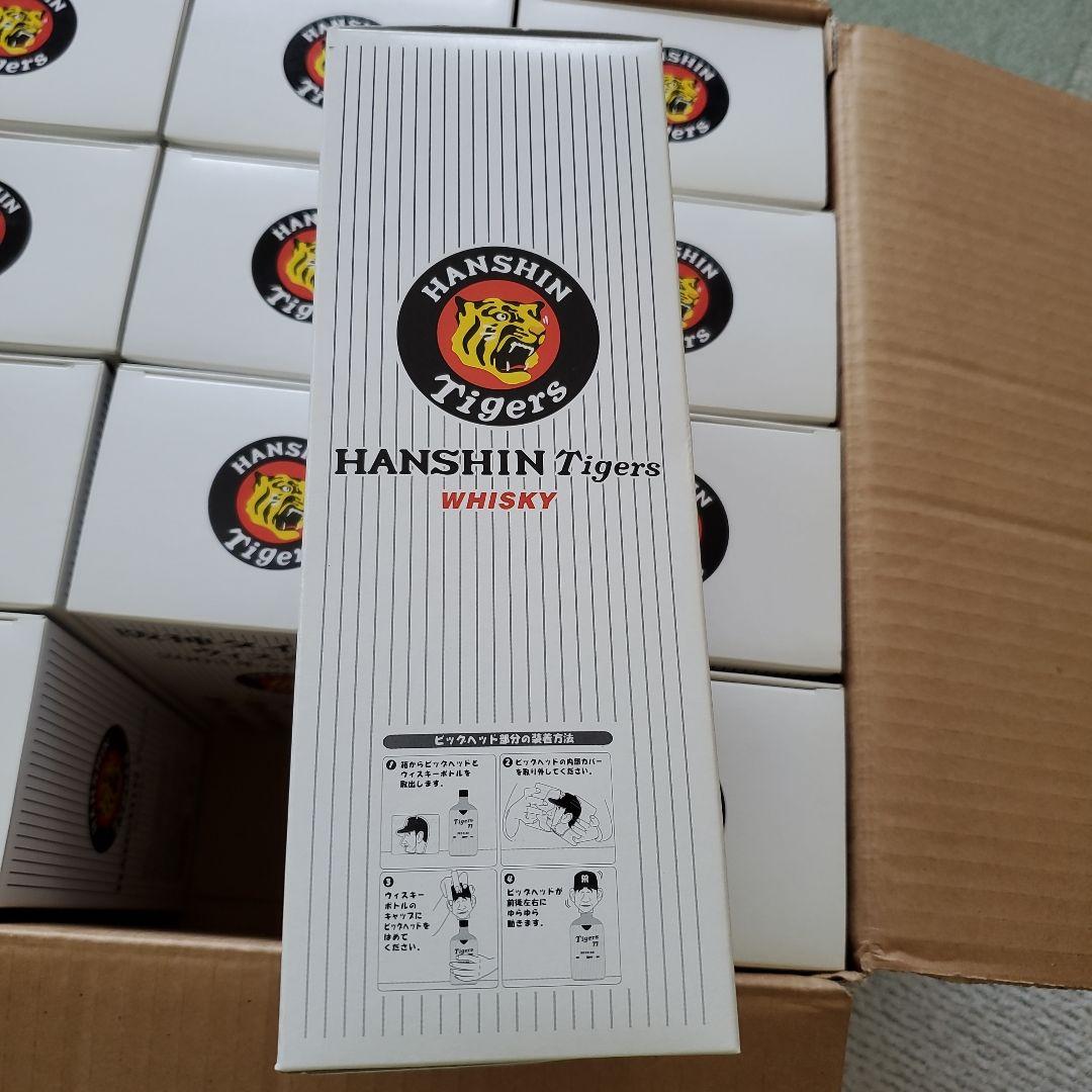限定販売 阪神タイガース2003年優勝記念ウイスキー 監督選手のビッグヘッド付