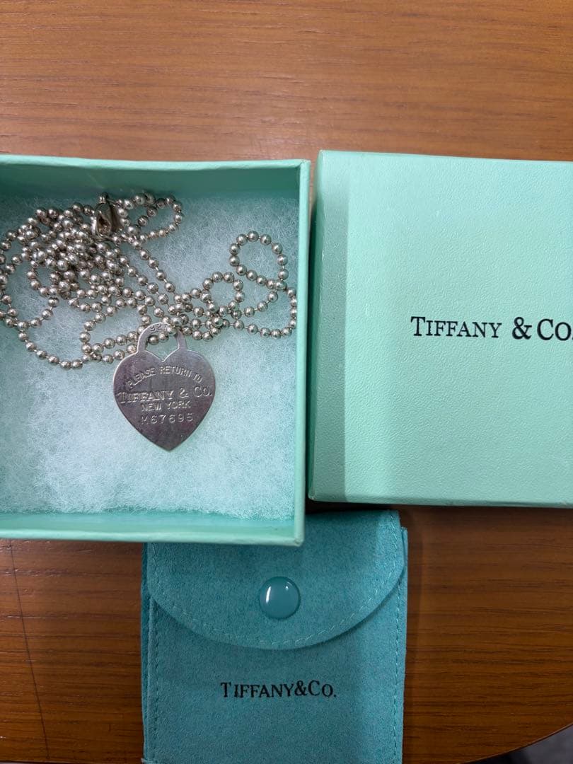 am美品✨ティファニー リターントゥ ハート ボールチェーン ロング