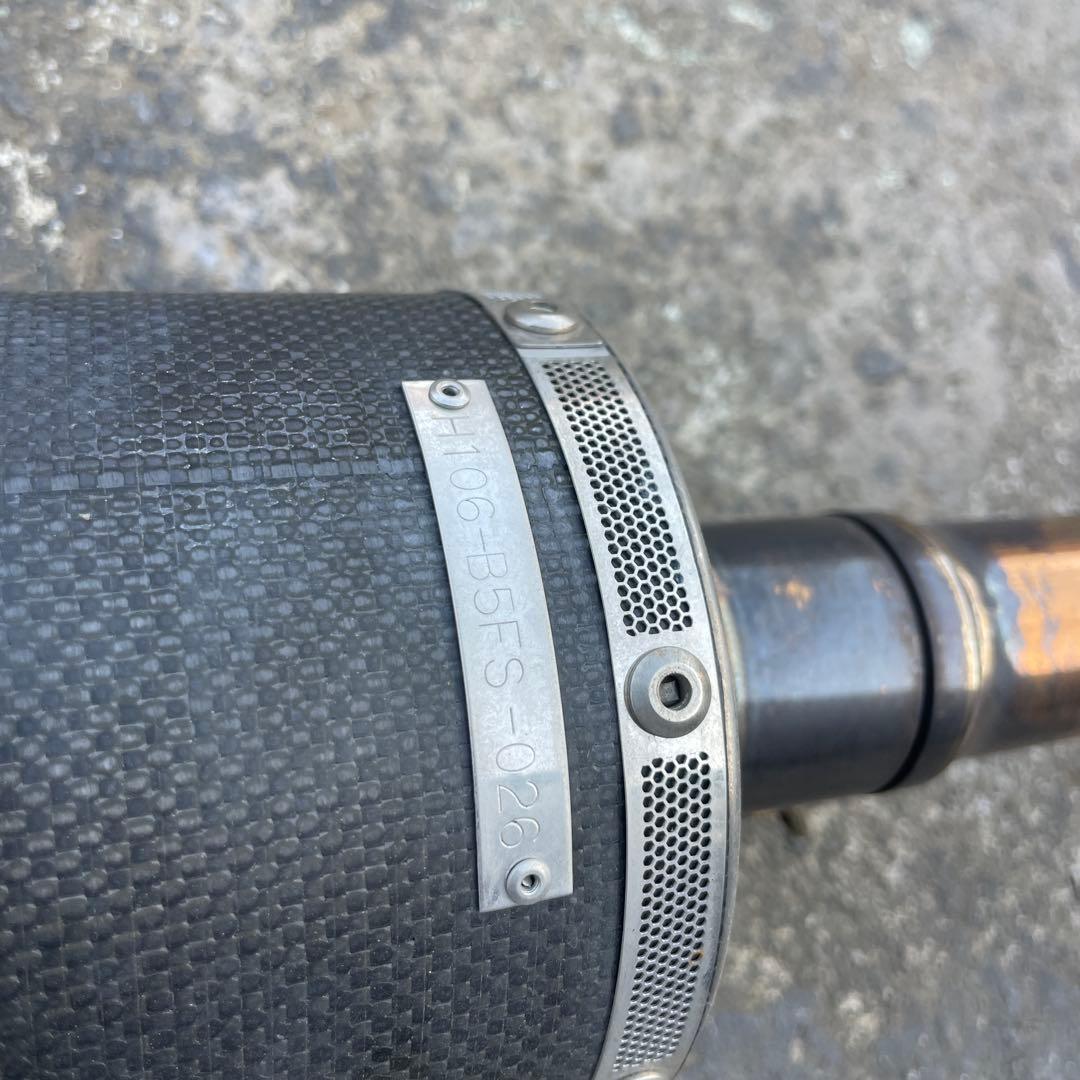 BEAMS MF10 フォルツァ　カーボンファイバー マフラー