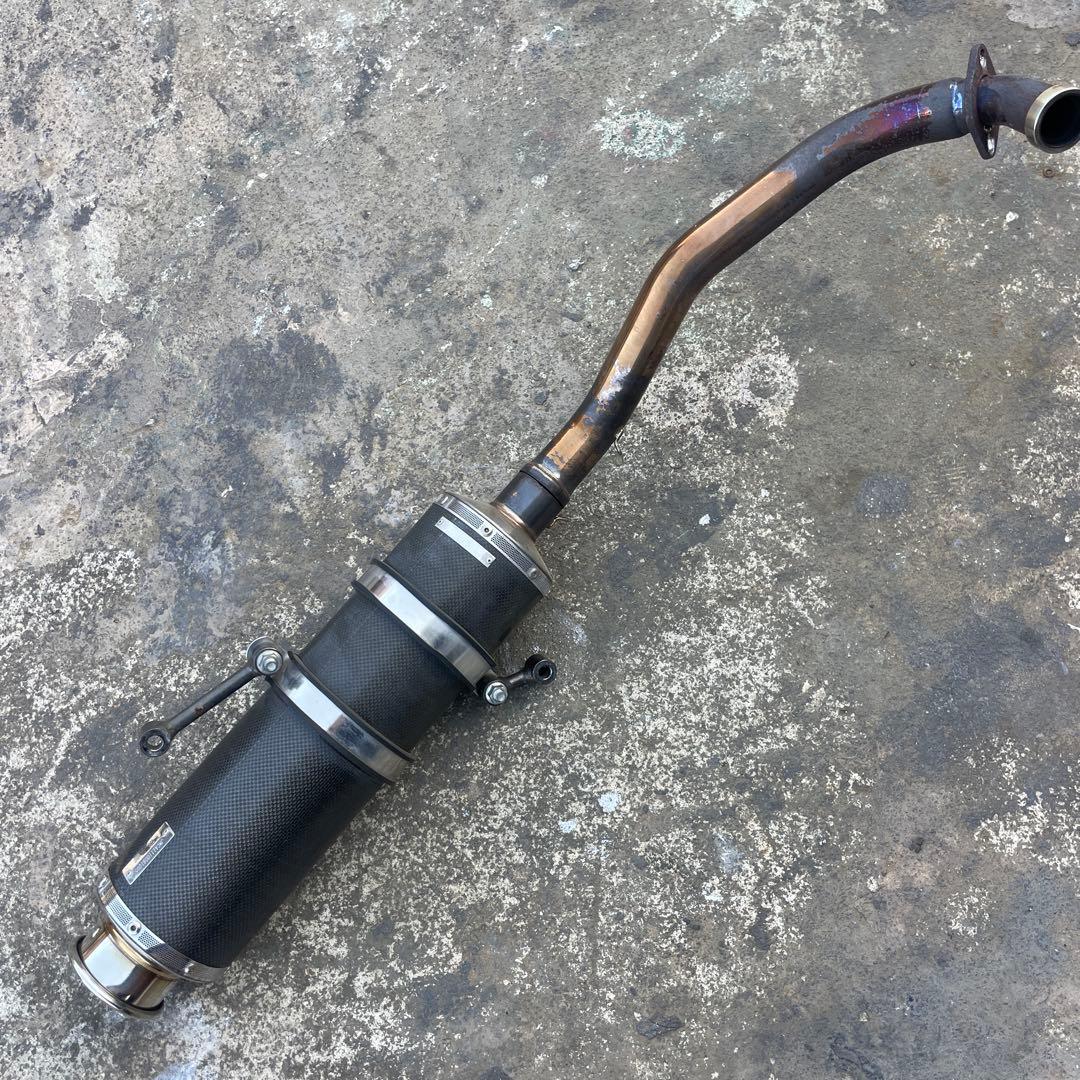 BEAMS MF10 フォルツァ　カーボンファイバー マフラー