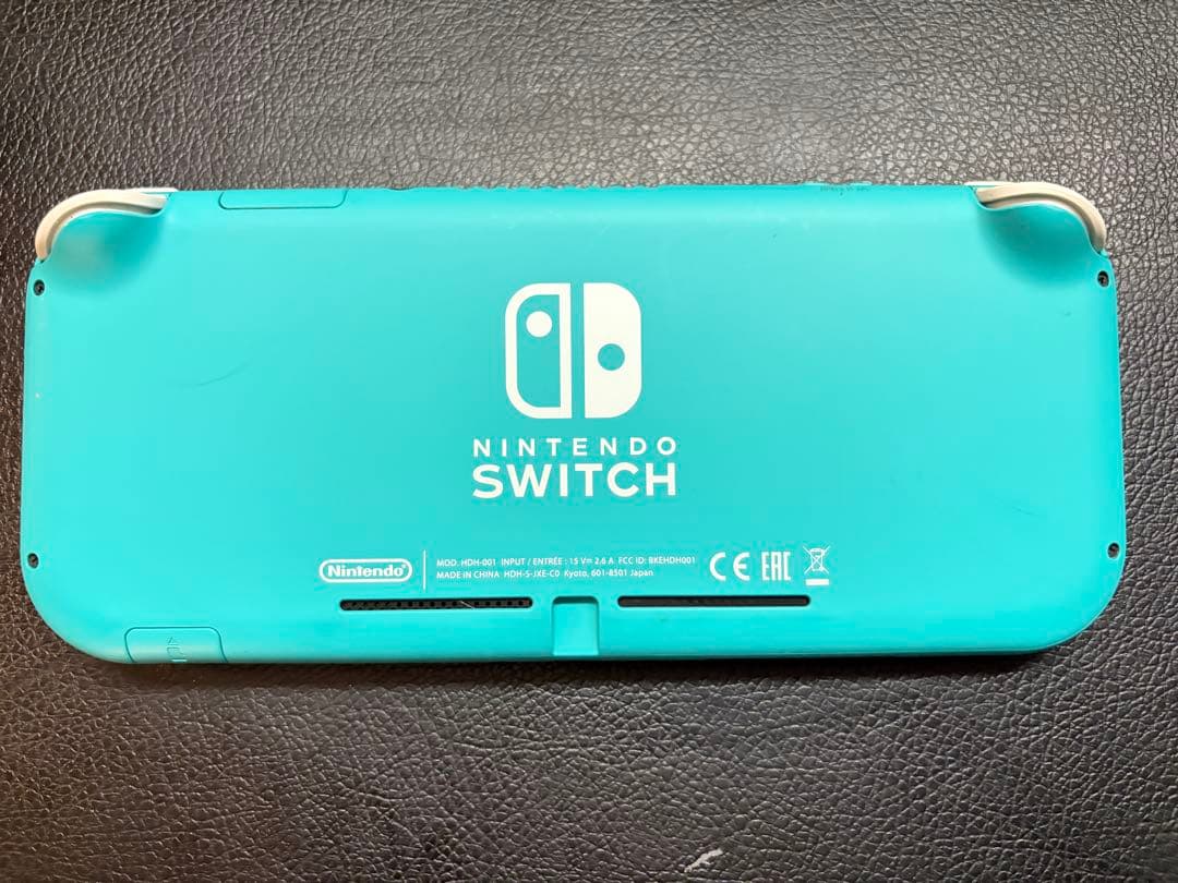 【箱付】Nintendo Switch Lite ターコイズ　（64Gカード付）