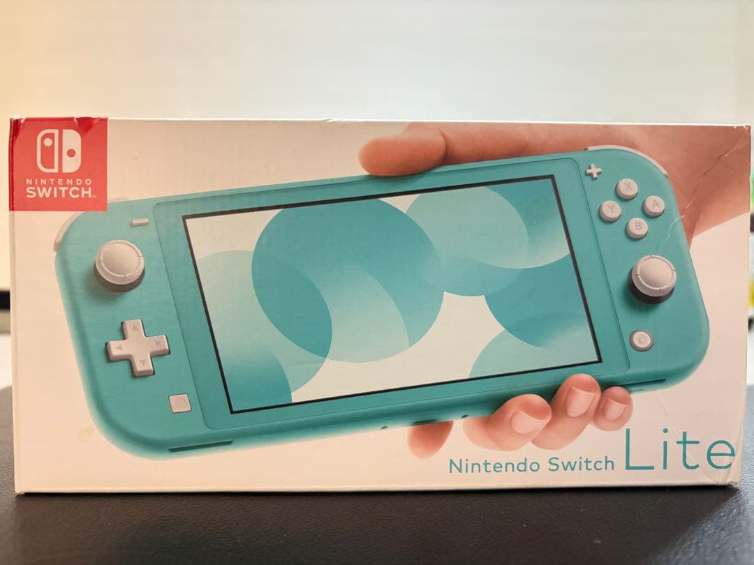 【箱付】Nintendo Switch Lite ターコイズ　（64Gカード付）