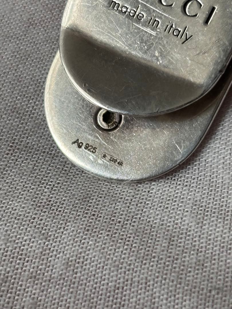 グッチ GUCCI　マネークリップ　スネーク