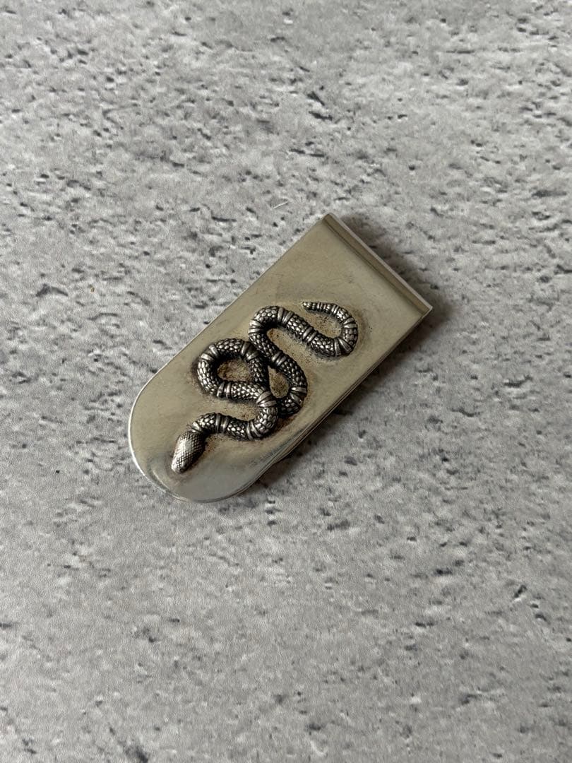 グッチ GUCCI　マネークリップ　スネーク