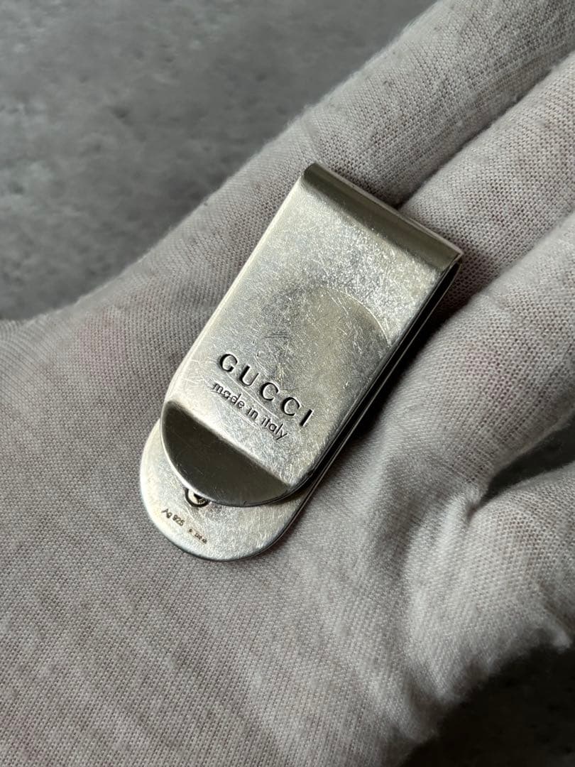 グッチ GUCCI　マネークリップ　スネーク