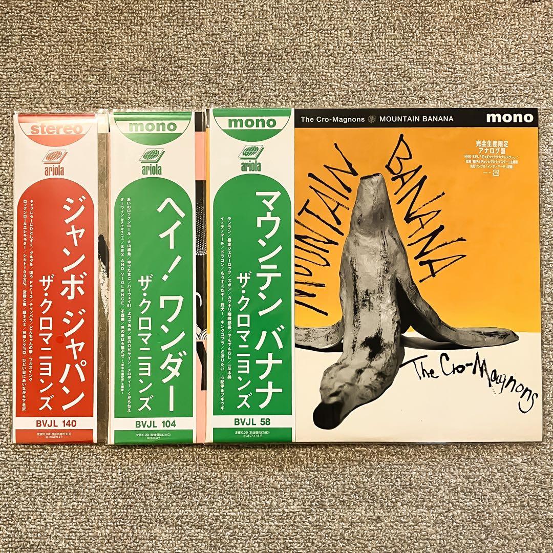 ザ・クロマニヨンズ レコード３枚セット