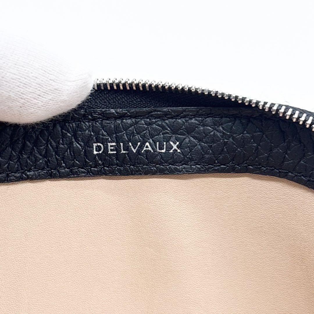 美品✨ デルヴォー　DELVAUX ケース 財布 パンD ブラック 黒