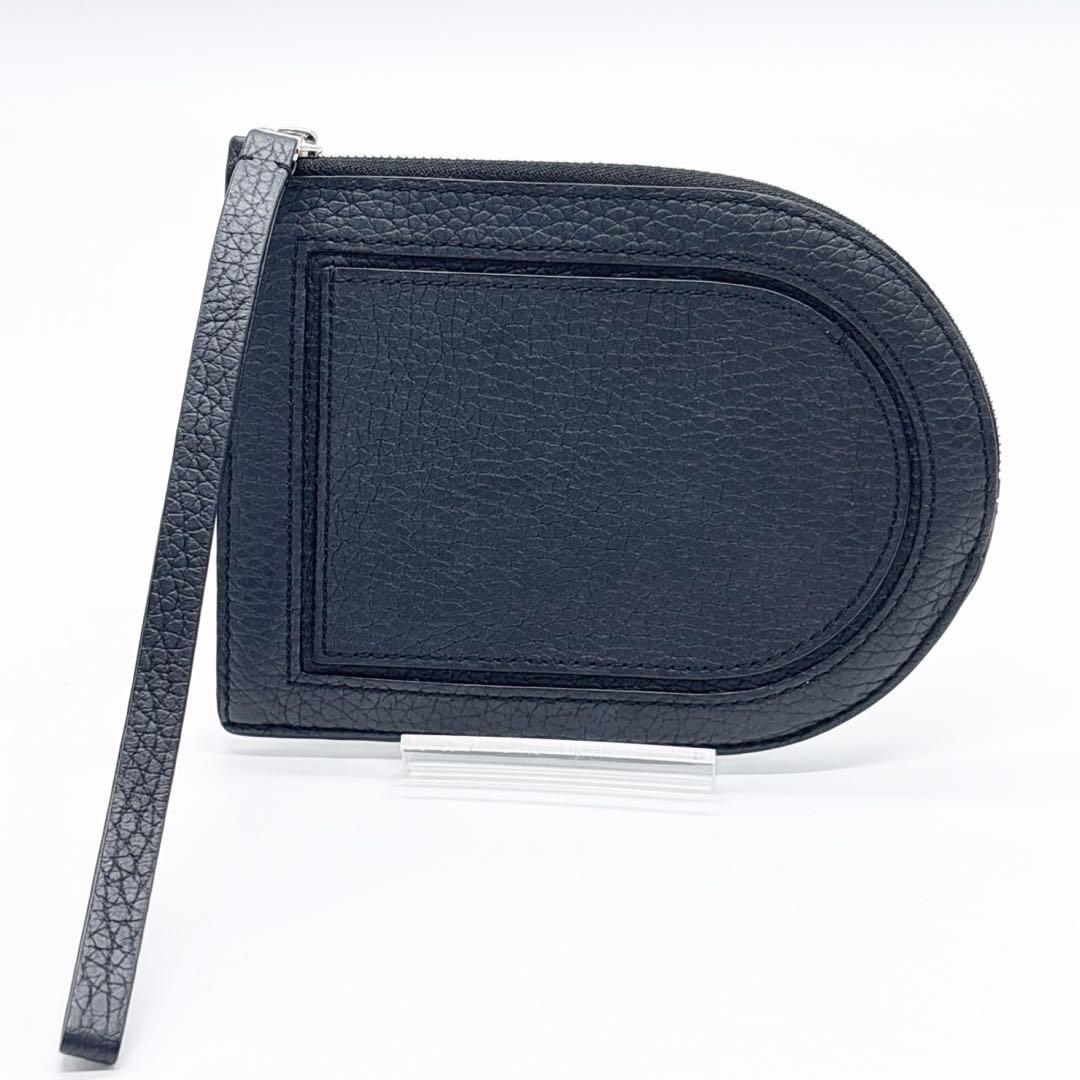 美品✨ デルヴォー　DELVAUX ケース 財布 パンD ブラック 黒