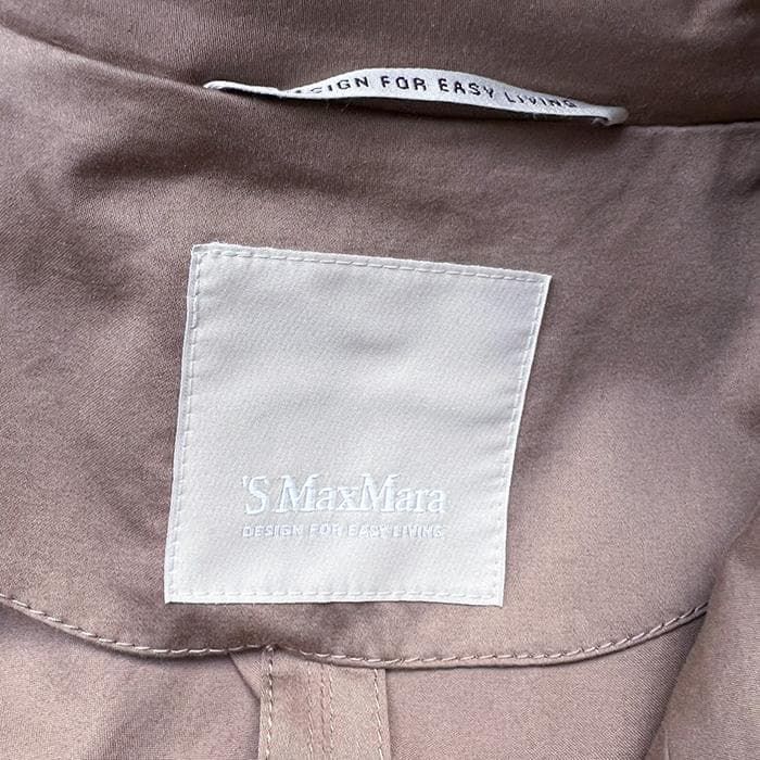 a*e様 S'MaxMaraのロングコート　トレンチコート　マキシ丈
