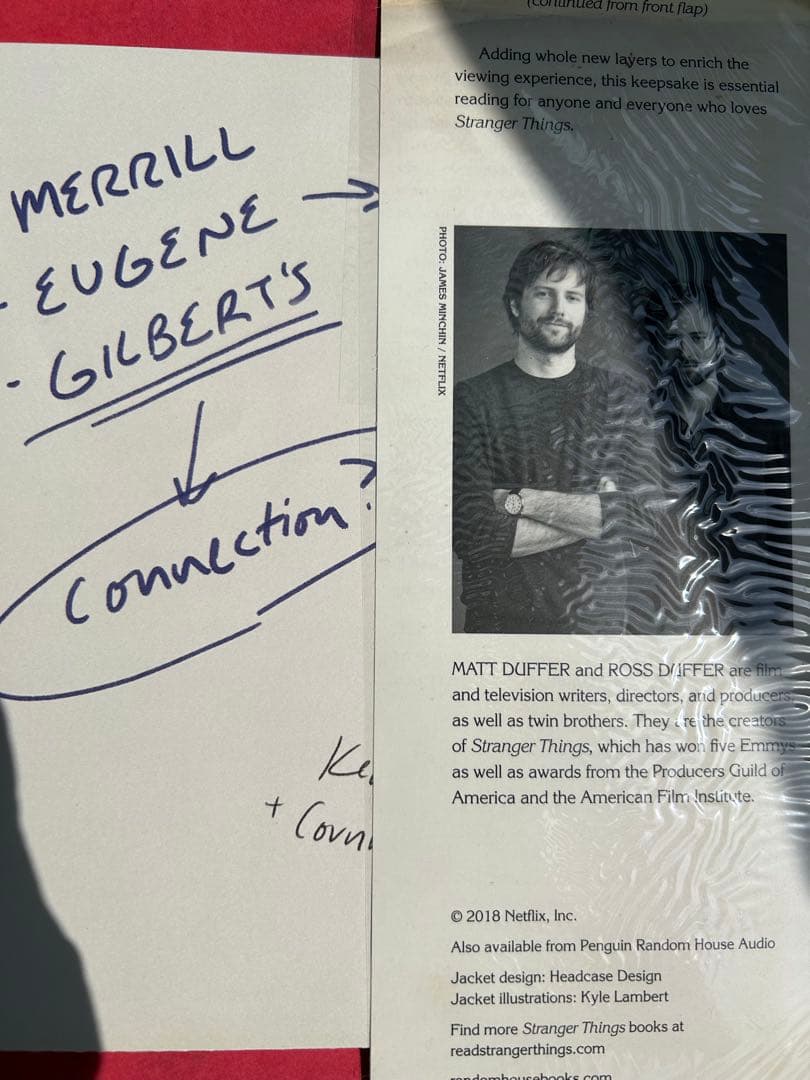 希少　アメリカ直輸入　ストレンジャーシングス限定レア本　直輸入品