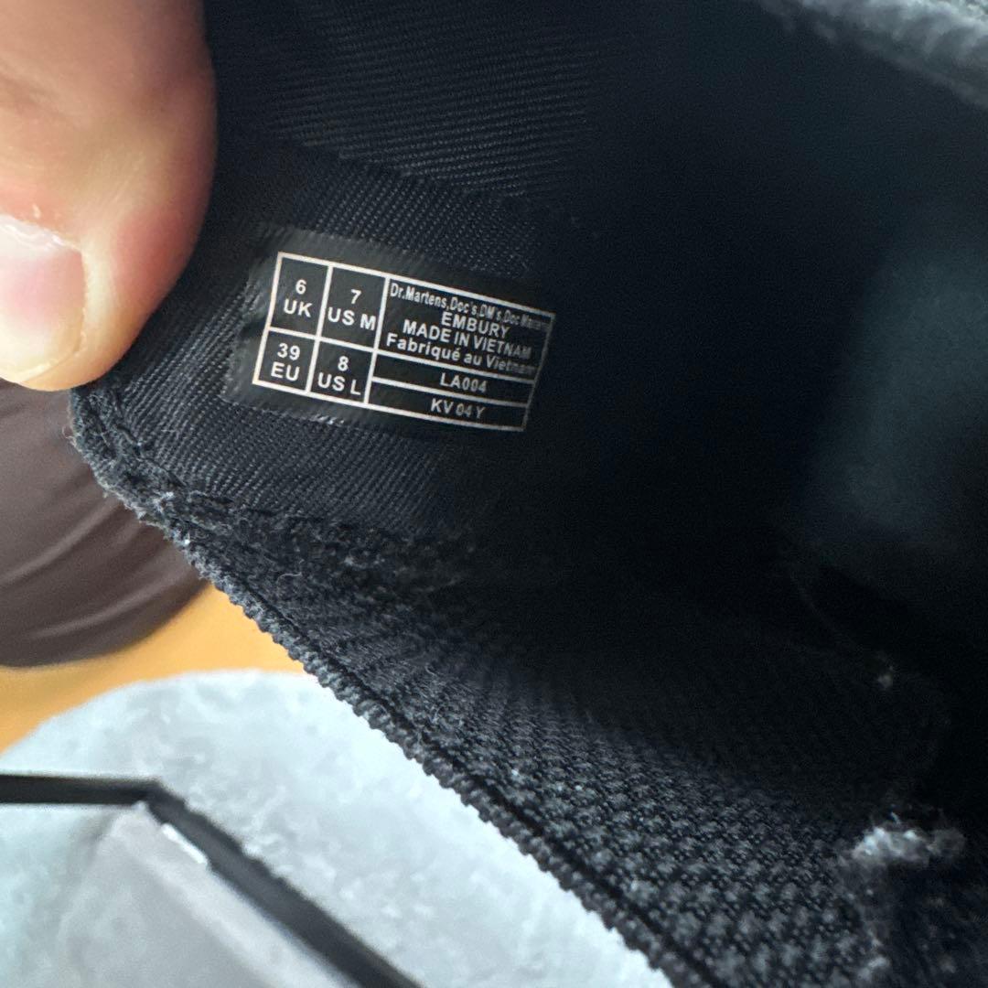 Dr.Martens チェルシーブーツ ブラック EU39 グアム購入