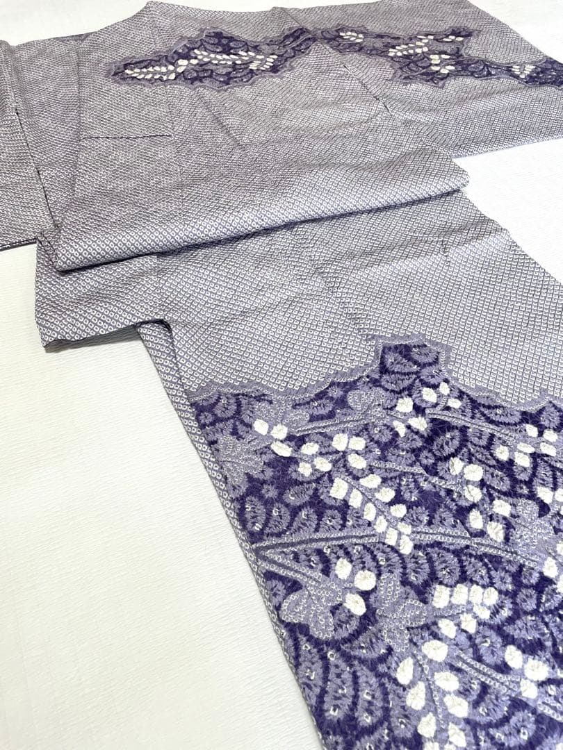 きぬたや 総疋田手絞り 訪問着◇正絹 総絞り