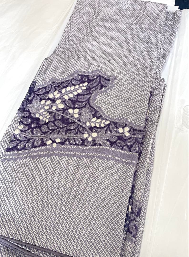 きぬたや 総疋田手絞り 訪問着◇正絹 総絞り