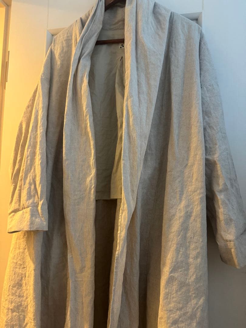 くらすこと　リネンコットンのローブコード