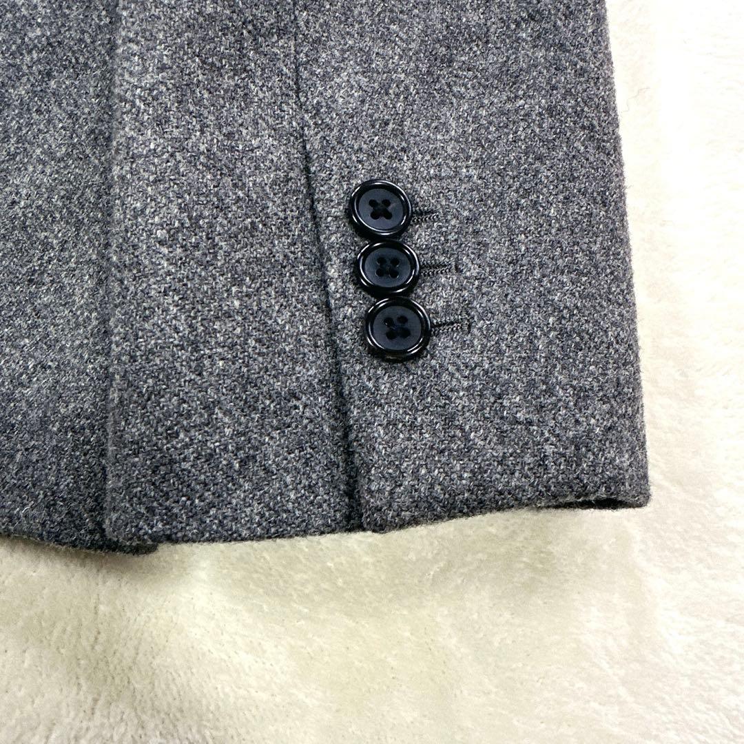 極美品 マーガレットハウエル テーラードジャケット シェットランドツイード
