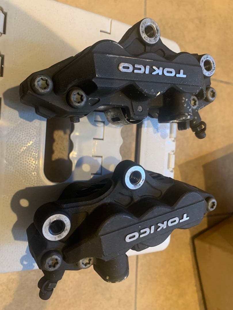 ZRX400 TOKICO 6ポットブレーキキャリパー