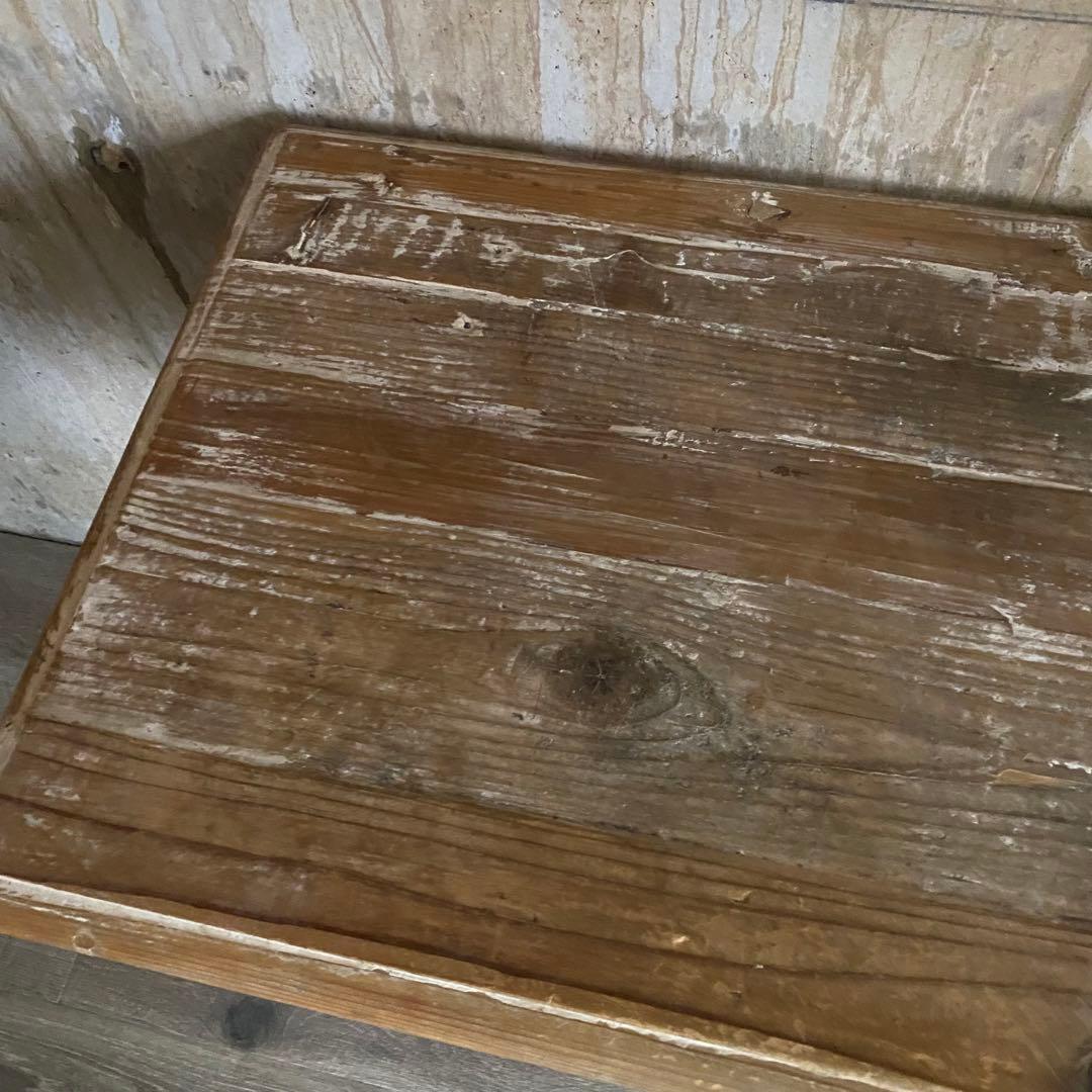 シャビーシック　ヴィンテージ デスク　引き出し付き　レトロ　カントリー