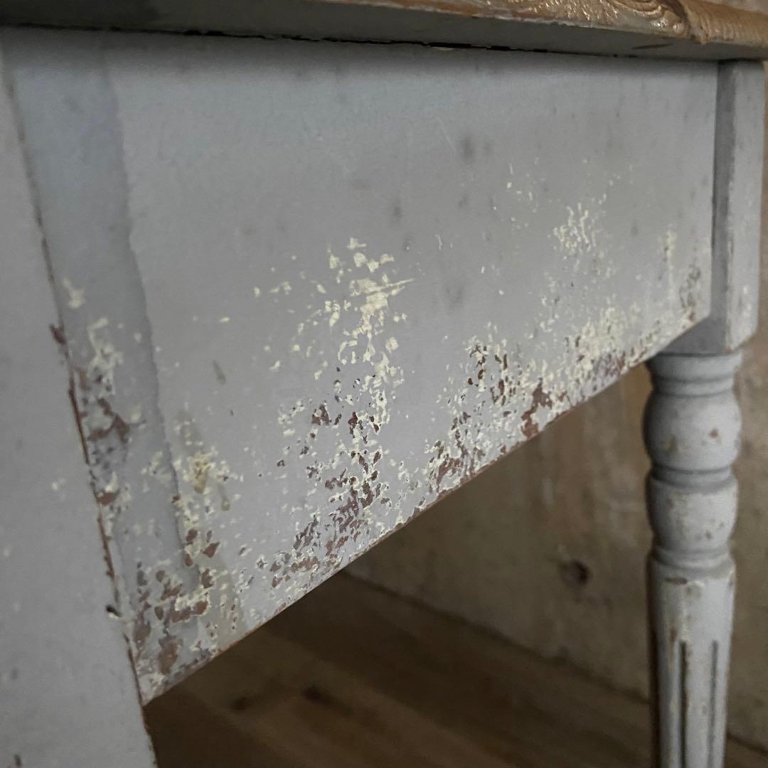 シャビーシック　ヴィンテージ デスク　引き出し付き　レトロ　カントリー