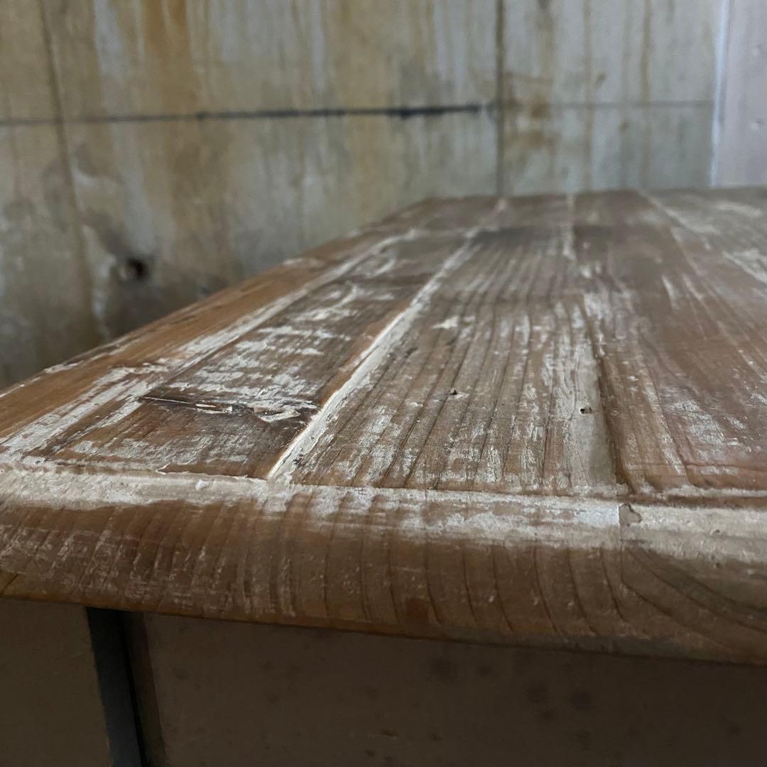 シャビーシック　ヴィンテージ デスク　引き出し付き　レトロ　カントリー