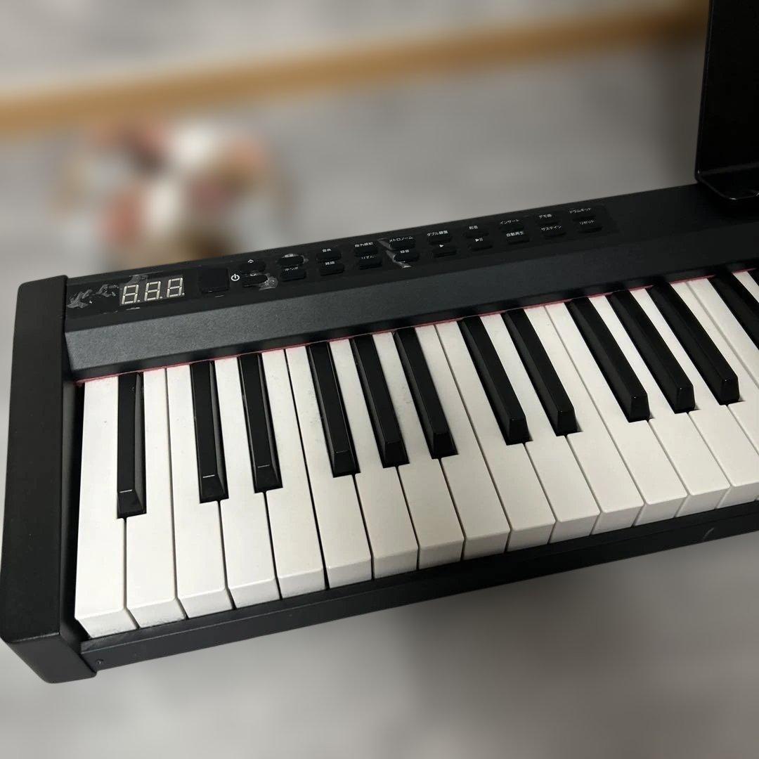 CARINA 電子ピアノ　88鍵盤　充電タイプ　スリム軽量 ブラック　動作確認済