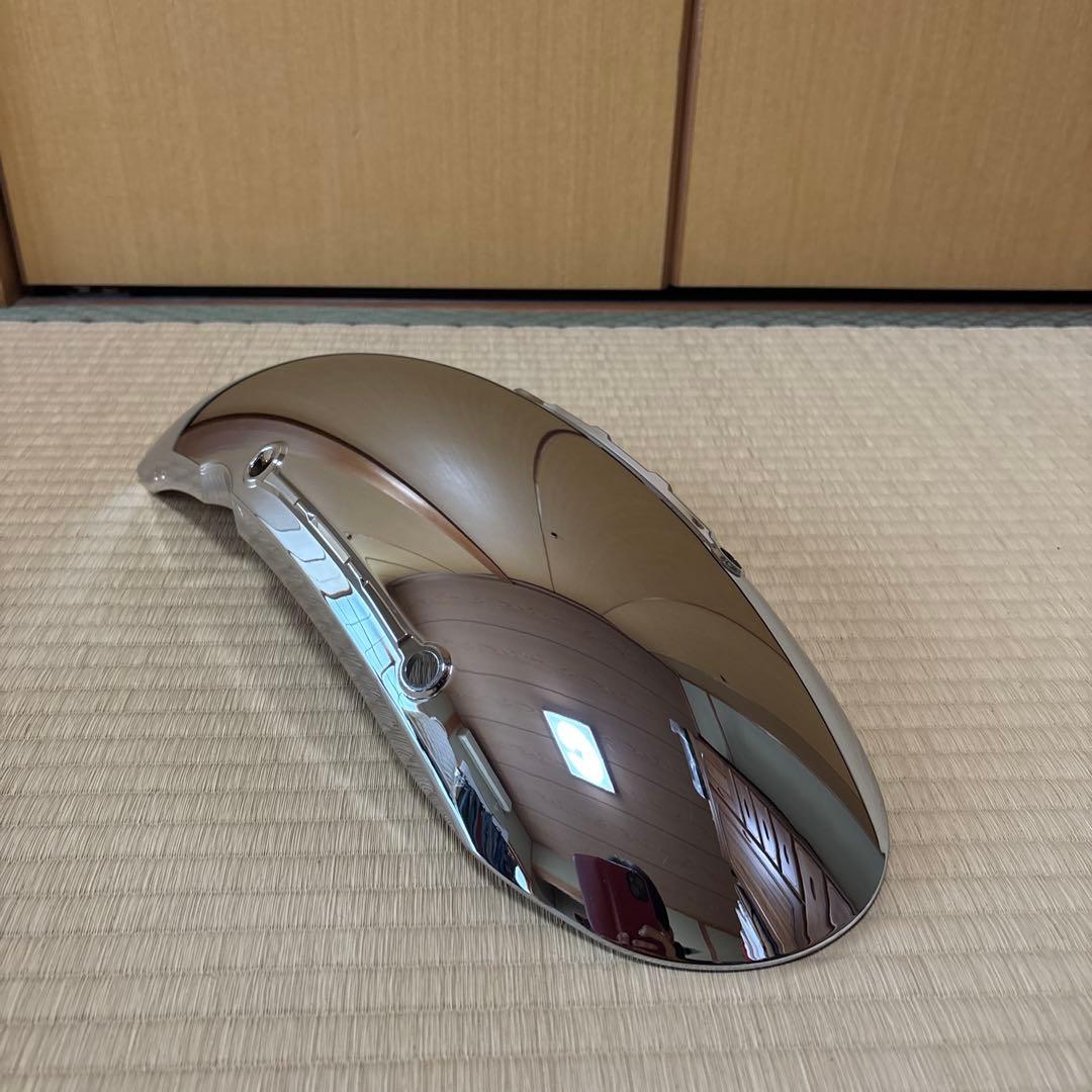 Z900RS ドレミコレクション　メッキフロントフェンダー