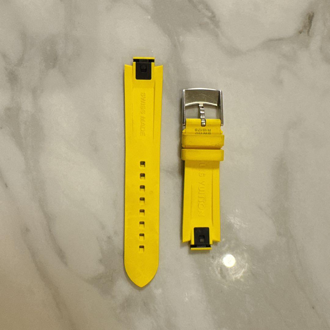 【LOUIS VUITTON】イエロー ラバーベルト