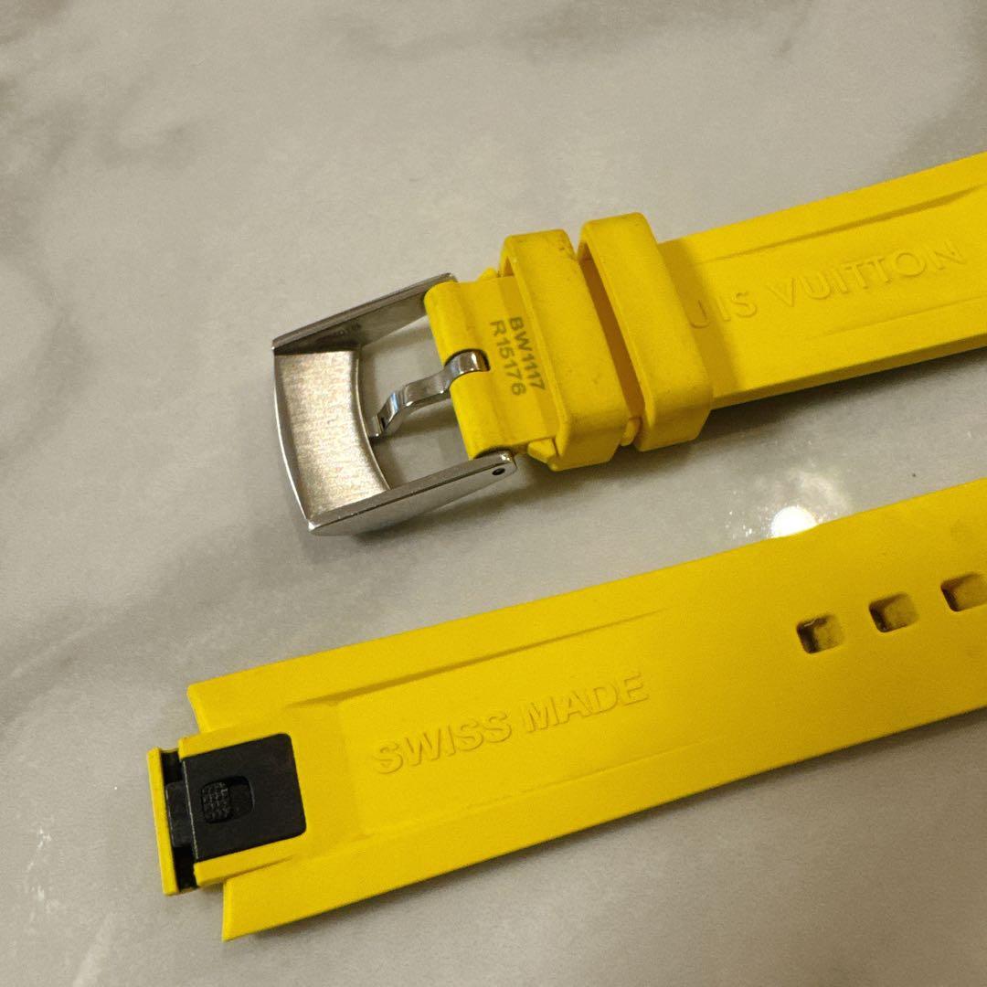 【LOUIS VUITTON】イエロー ラバーベルト