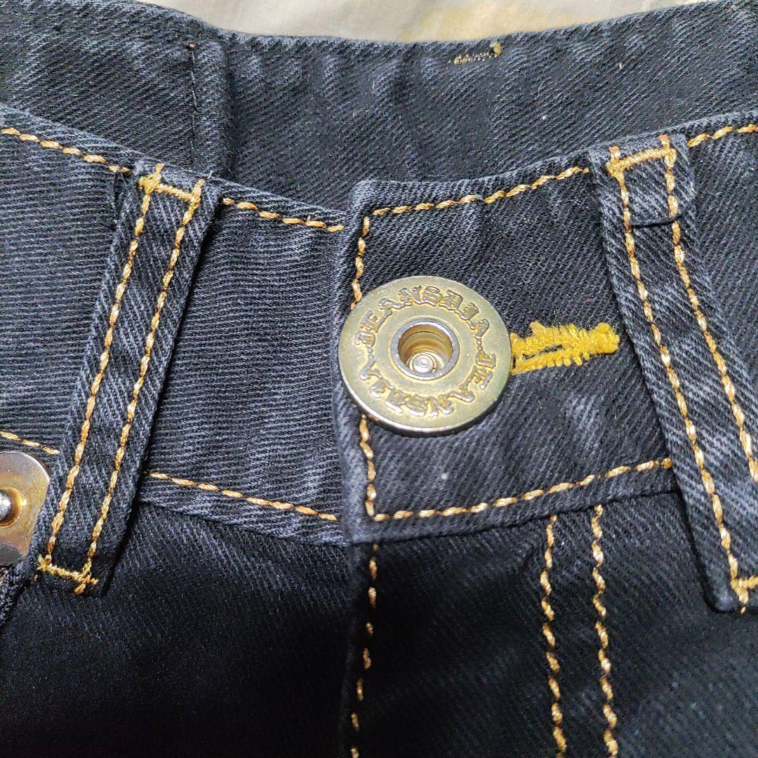 ダークブルー ショートパンツ レース付き