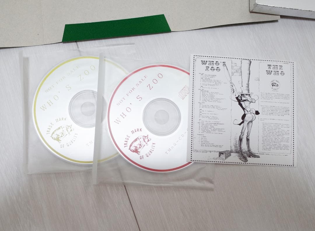 THE WHO CD2枚組アルバム WHO'S ZOO