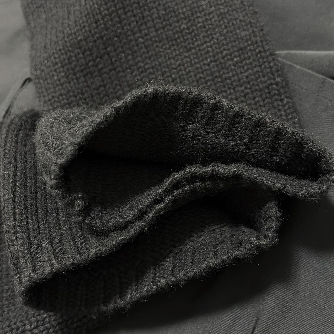 マックスマーラ　カシミア混　ロングコート　カーディガン　ベルト付き　異素材