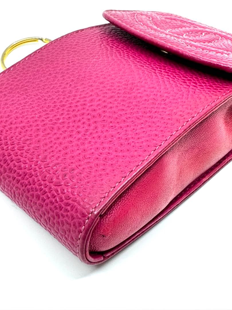 CHANEL シガレットケース　キーチェーン付(2801)