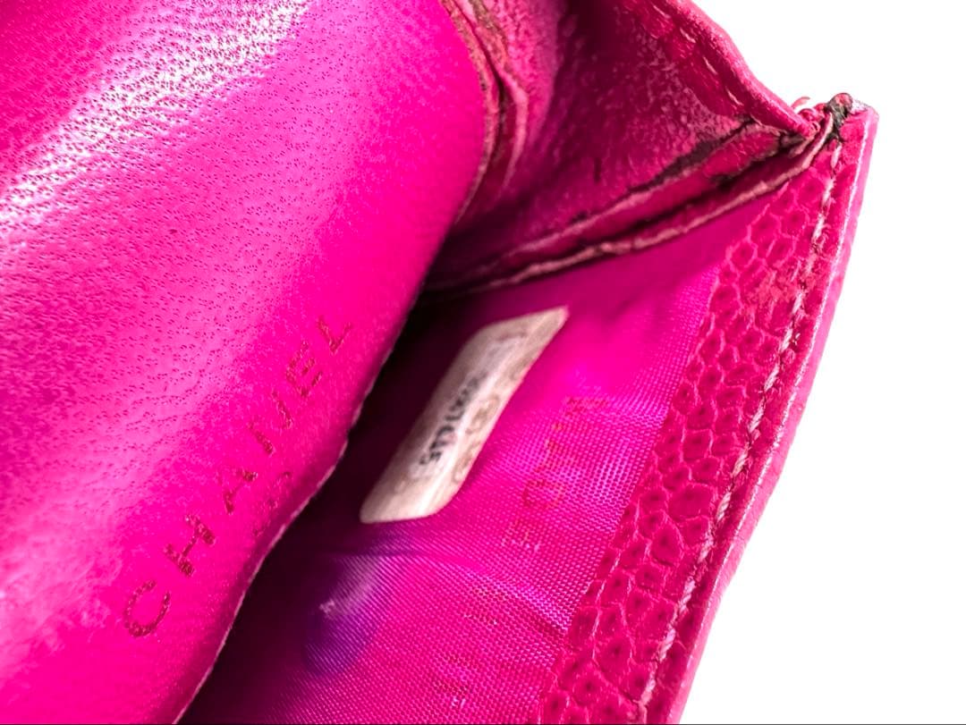 CHANEL シガレットケース　キーチェーン付(2801)