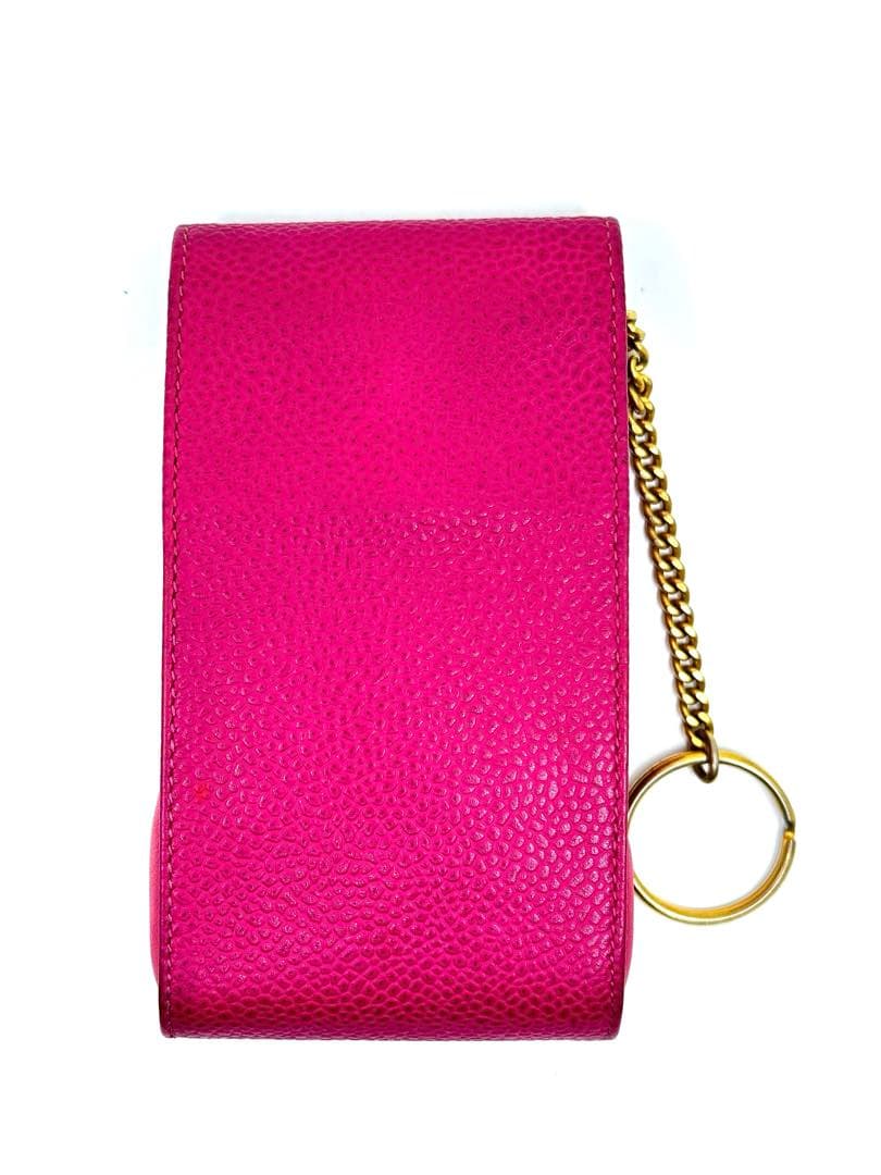 CHANEL シガレットケース　キーチェーン付(2801)