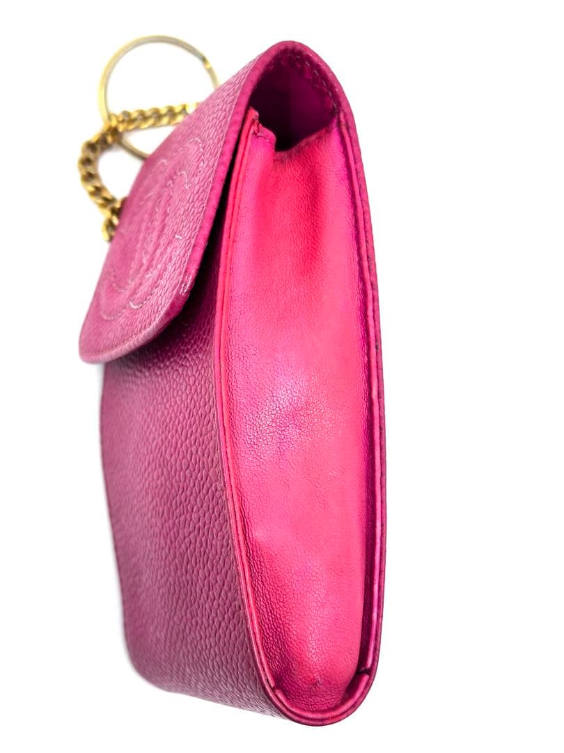 CHANEL シガレットケース　キーチェーン付(2801)