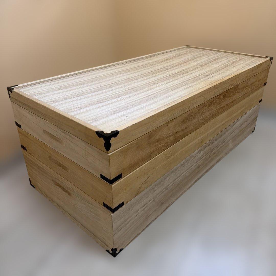 桐 衣装ケース 着物入れ 3段 深型1段 浅型2段 蓋付