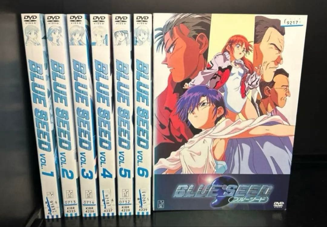 ▼全巻▲BLUE SEED ブルーシード 全7巻+OVA 1巻 レンタルDVD