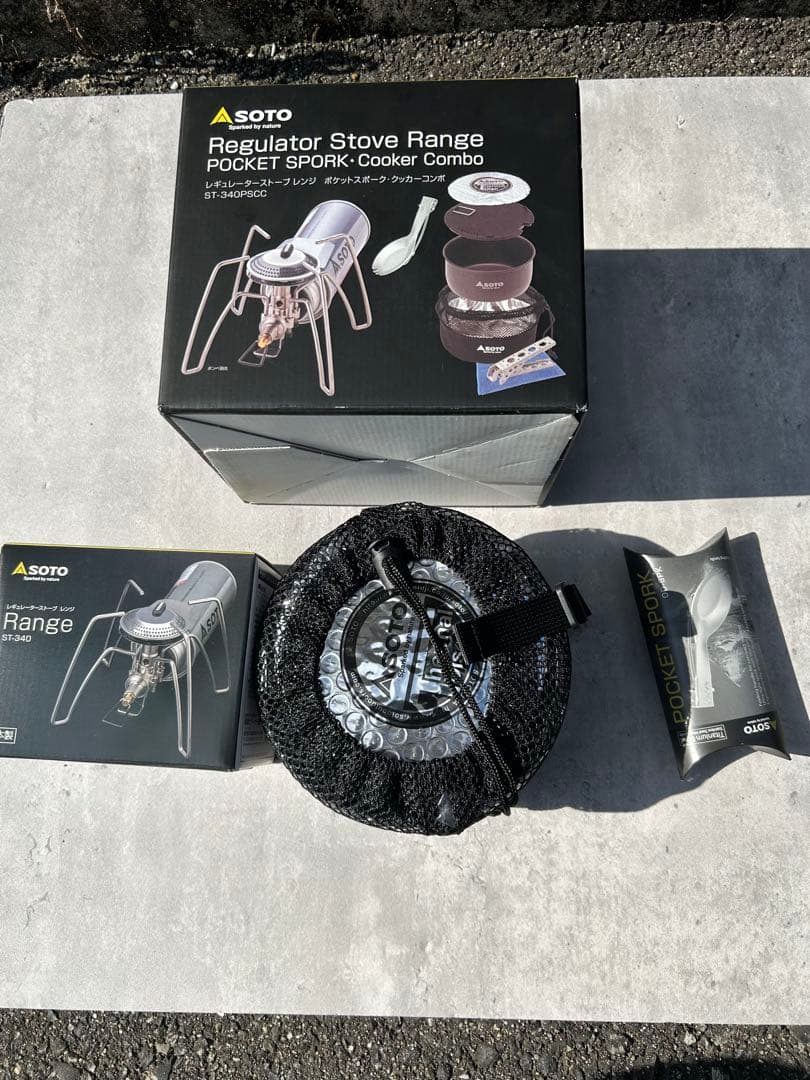 SOTO ST-340PSCC ポケットスプーク・クッカーコンボ