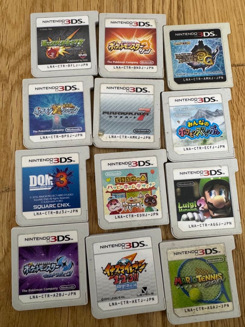 a*5様 Nintendo ニンテンドー 3DS ソフト 12個 動作確認